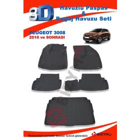 Peugeot 3008 2016 Sonrası Bagaj Havuzu