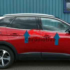 Peugeot 3008 2016 Üzeri Krom Cam Çıtası