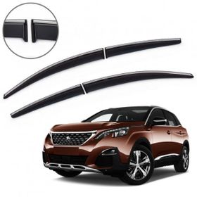 Peugeot 3008 2017-2020 Krom Çıtalı Cam Rüzgarlığı