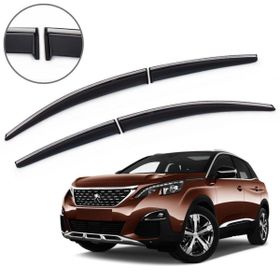 Peugeot 3008 2017-2020 Krom Çıtalı Cam Rüzgarlığı