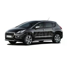 Peugeot 3008 İçin 2010 2016 4 Kapı Krom Kapı Kolu