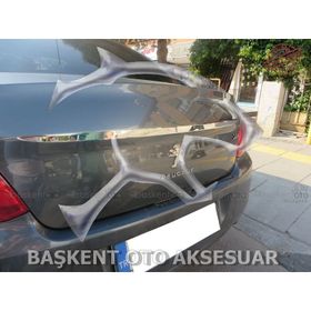 Peugeot 301 Formlu 2012 Üzeri Krom Bagaj Çıtası