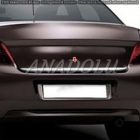Peugeot 301 Formlu 2012 Üzeri Krom Bagaj Çıtası