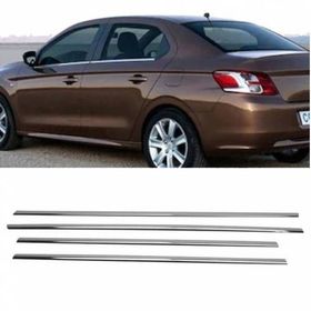 Peugeot 301 P.Çelik 2012 Üzeri 6 Parça Krom Cam Çıtası