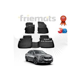 Peugeot 301 Sedan 2012 Siyah Havuzlu Paspas