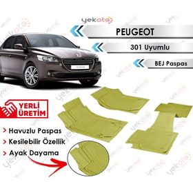 Peugeot 301 Siyah 3D Havuzlu Paspas