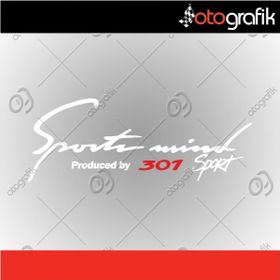 Peugeot 301 Sports Mind Oto Sticker