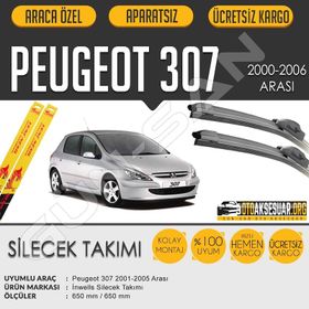 Peugeot 307 2001-2005 Muz Silecek Takımı