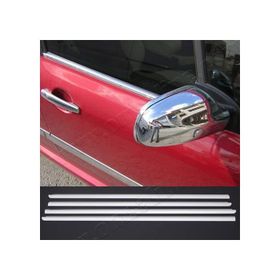Peugeot 307 2001-2008 4 Parça Paslanmaz Çelik Cam Çıtası