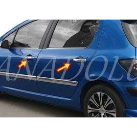 Peugeot 307 2001 Üzeri 4 Kapı Krom Kapı Kolu