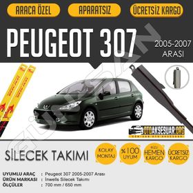 Peugeot 307 2005-2007 Muz Silecek Takımı