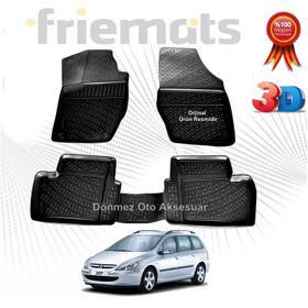 Peugeot 307 3D Havuzlu Paspas