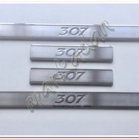 Peugeot 307 4 Parça Krom Kapı Eşiği