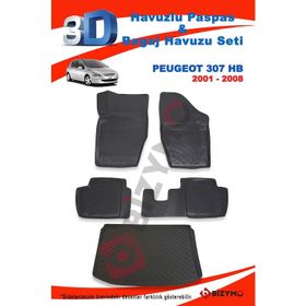 Peugeot 307 Hb 2001-2008 Paspas ve Bagaj Havuzu