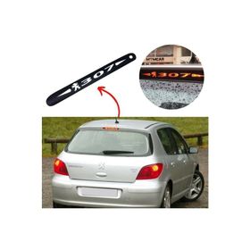 Peugeot 307 Karbon Arka Fren Stop Lambası Sticker