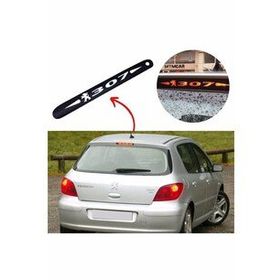 Peugeot 307 Karbon Arka Fren Stop Lambası Sticker
