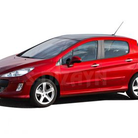 Peugeot 308 2007 2013 4 Kapı Krom Kapı Kolu