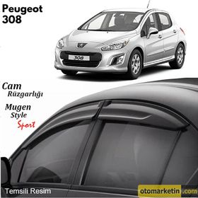 Peugeot 308 2007-2013 Mugen Cam Rüzgarlığı