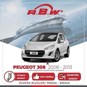 Peugeot 308 2007-2013 Silecek Takımı
