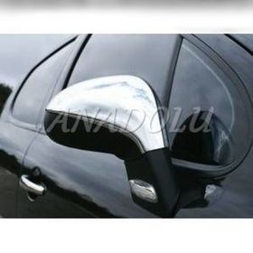 Peugeot 308 2007-2014 Paslanmaz Çelik Krom 2 Parça Ayna Kapağı