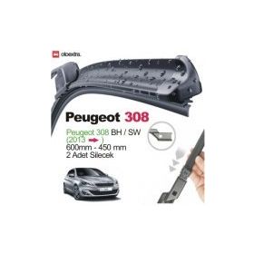 Peugeot 308 2008-2013 Muz Silecek Takımı