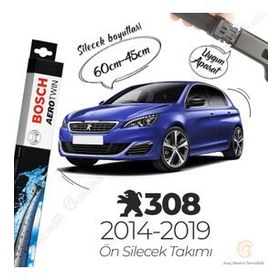 Peugeot 308 (2014-2019) Muz Silecek Takımı
