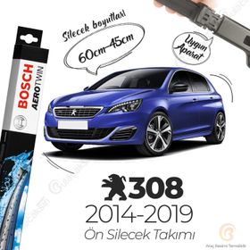 Peugeot 308 (2014-2019) Muz Silecek Takımı