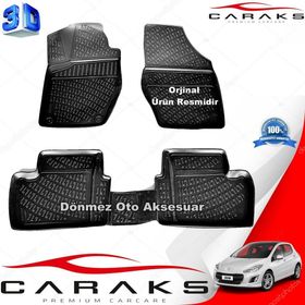 Peugeot 308 3D Havuzlu Paspas Takımı