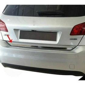 Peugeot 308 Formlu 2014 Üzeri Krom Bagaj Alt Çıtası