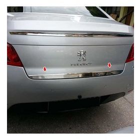 Peugeot 308 Formlu 2014 Üzeri Krom Bagaj Alt Çıtası
