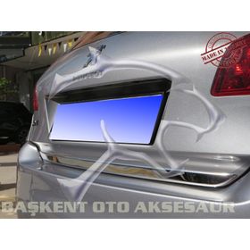 Peugeot 308 Formlu 2014 Üzeri Krom Bagaj Alt Çıtası