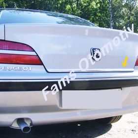 Peugeot 406 Paslanmaz Çelik 1995-2005 Krom Bagaj Alt Çıtası