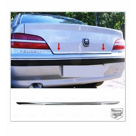 Peugeot 406 Paslanmaz Çelik 1995-2005 Krom Bagaj Alt Çıtası