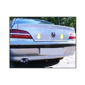 Peugeot 406 Paslanmaz Çelik 1995-2005 Krom Bagaj Alt Çıtası