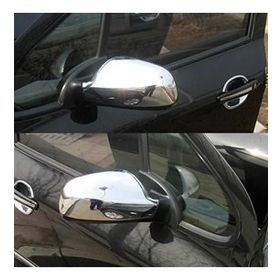 Peugeot 407 2005 Üzeri Paslanmaz Çelik Krom 2 Parça Ayna Kapağı