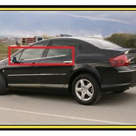Peugeot 407 4 Parça Krom Cam Çıtası