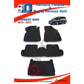 Peugeot 5008 2010-2017 Paspas ve Bagaj Havuzu