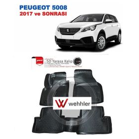 Peugeot 5008 2017 Sonrası 3D Havuzlu Paspas