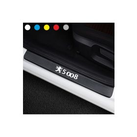 Peugeot 5008 4 Adet Karbon Kapı Eşiği Sticker