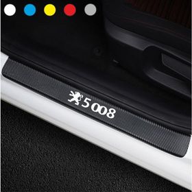 Peugeot 5008 4 Adet Karbon Kapı Eşiği Sticker