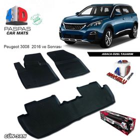 Peugeot 5008 Crossover 4D Havuzlu Oto Paspas