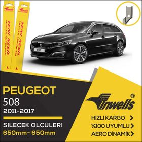 Peugeot 508 2011-2017 Muz Silecek Takımı