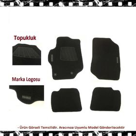 Peugeot 508 2011 Sonrası Sarı Topuklu Halı Paspas