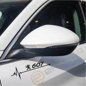 Peugeot 607 Siyah Ritim Oto Sticker