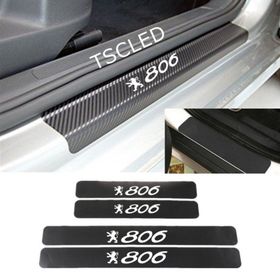 Peugeot 806 4 Adet Karbon Kapı Eşiği Sticker