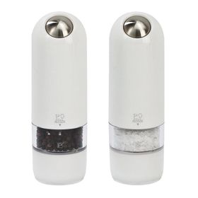 Peugeot Alaska Siyah 17 cm Quartz Karabiber Tuz Değirmeni