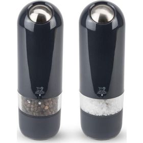 Peugeot Alaska Siyah 17 cm Quartz Karabiber Tuz Değirmeni