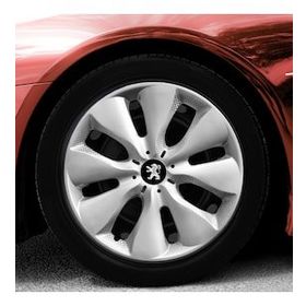 Peugeot Amblemli Gri 4'lü Takım 133 15 İnç Jant Kapağı