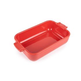Peugeot Appolia Dikdörtgen 22 cm Kırmızı Fırın Kabı