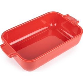 Peugeot Appolia Dikdörtgen 22 cm Kırmızı Fırın Kabı